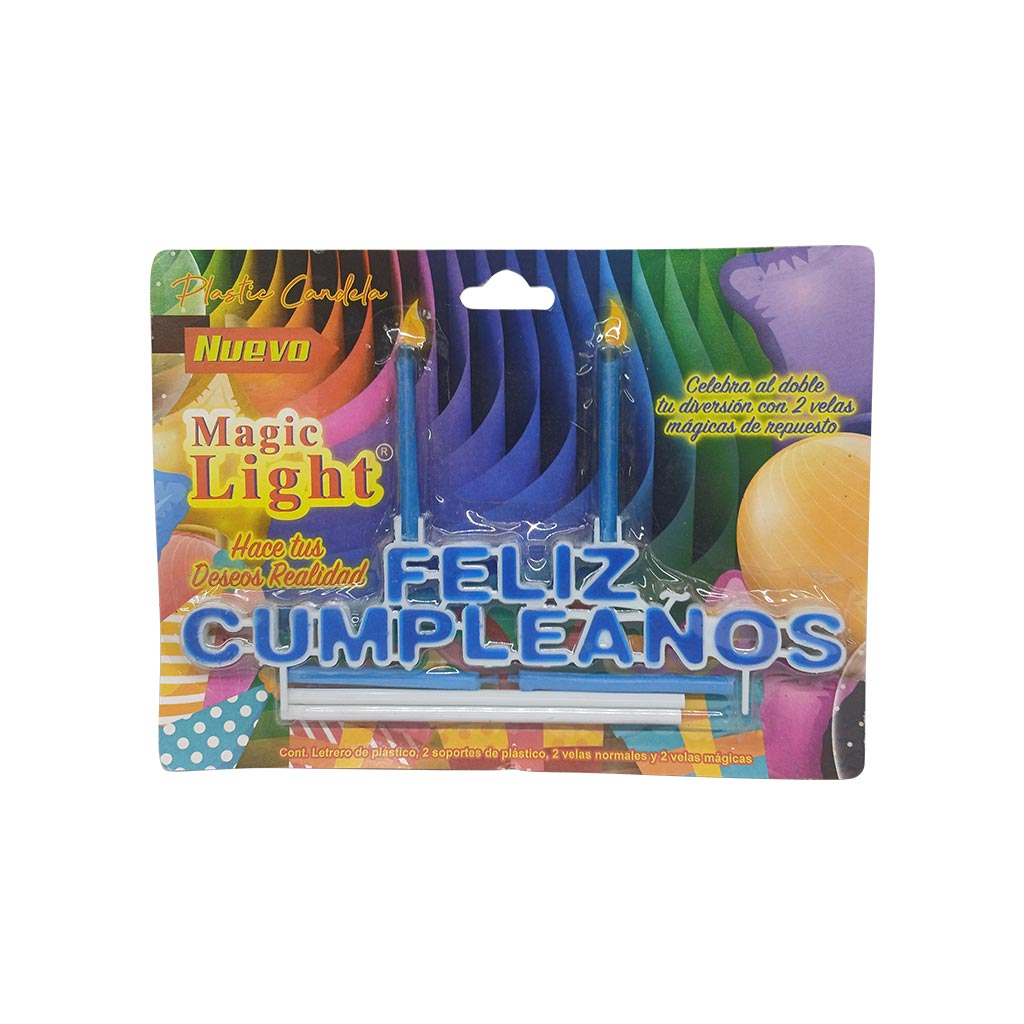 Velas, Bengalas y Globos
