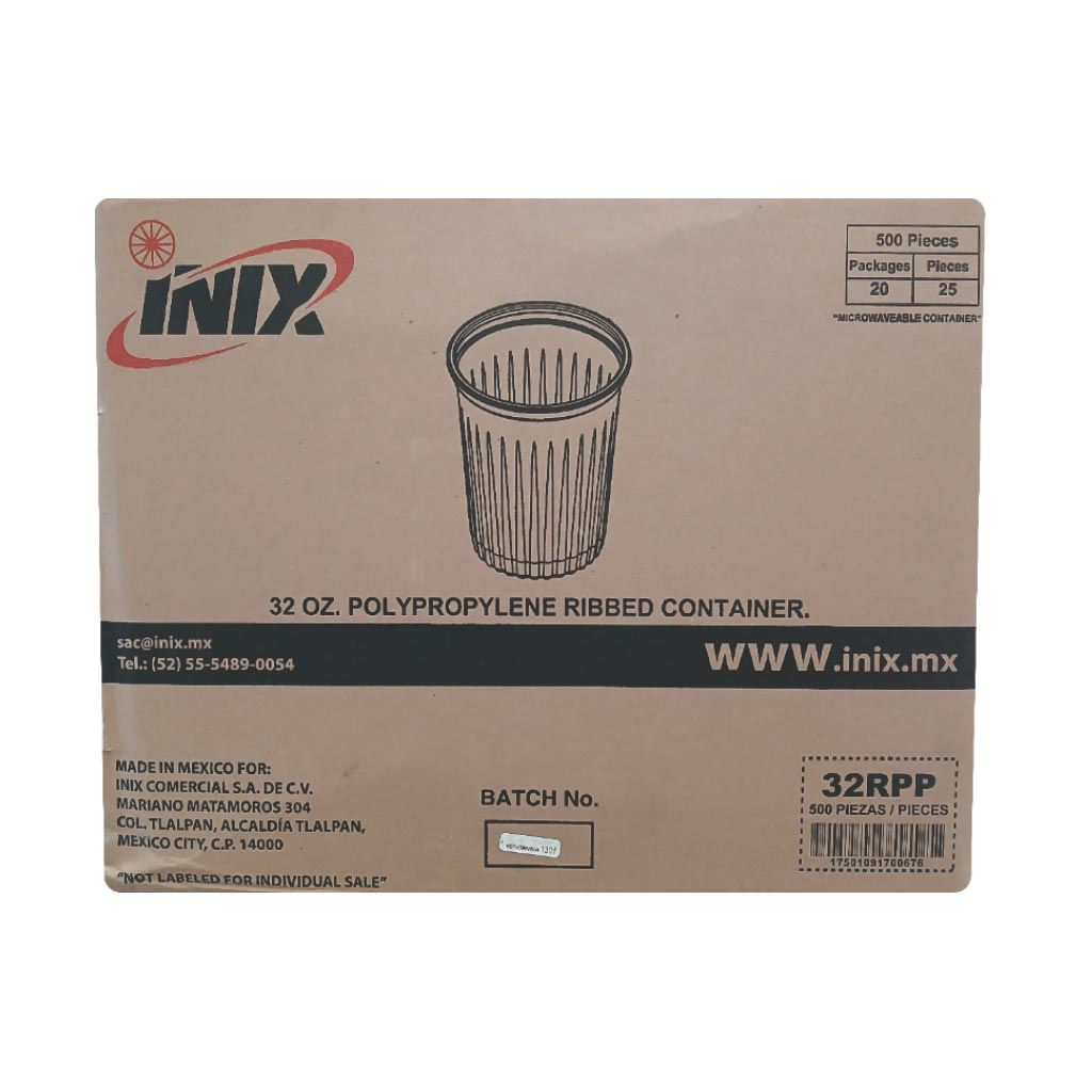 Contenedor 1L Rayado Inix 32RPP – www.reni.mx