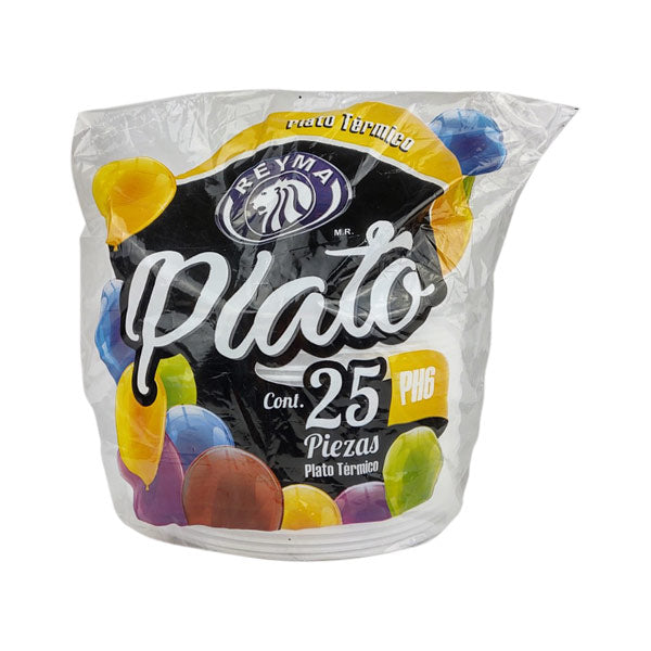 Plato Ph6 Plato Pozolero Desechable Reyma Precio Plato PH6 Reyma –